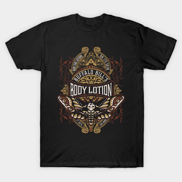 Buffalo Lotion T-Shirt by CoDDesigns